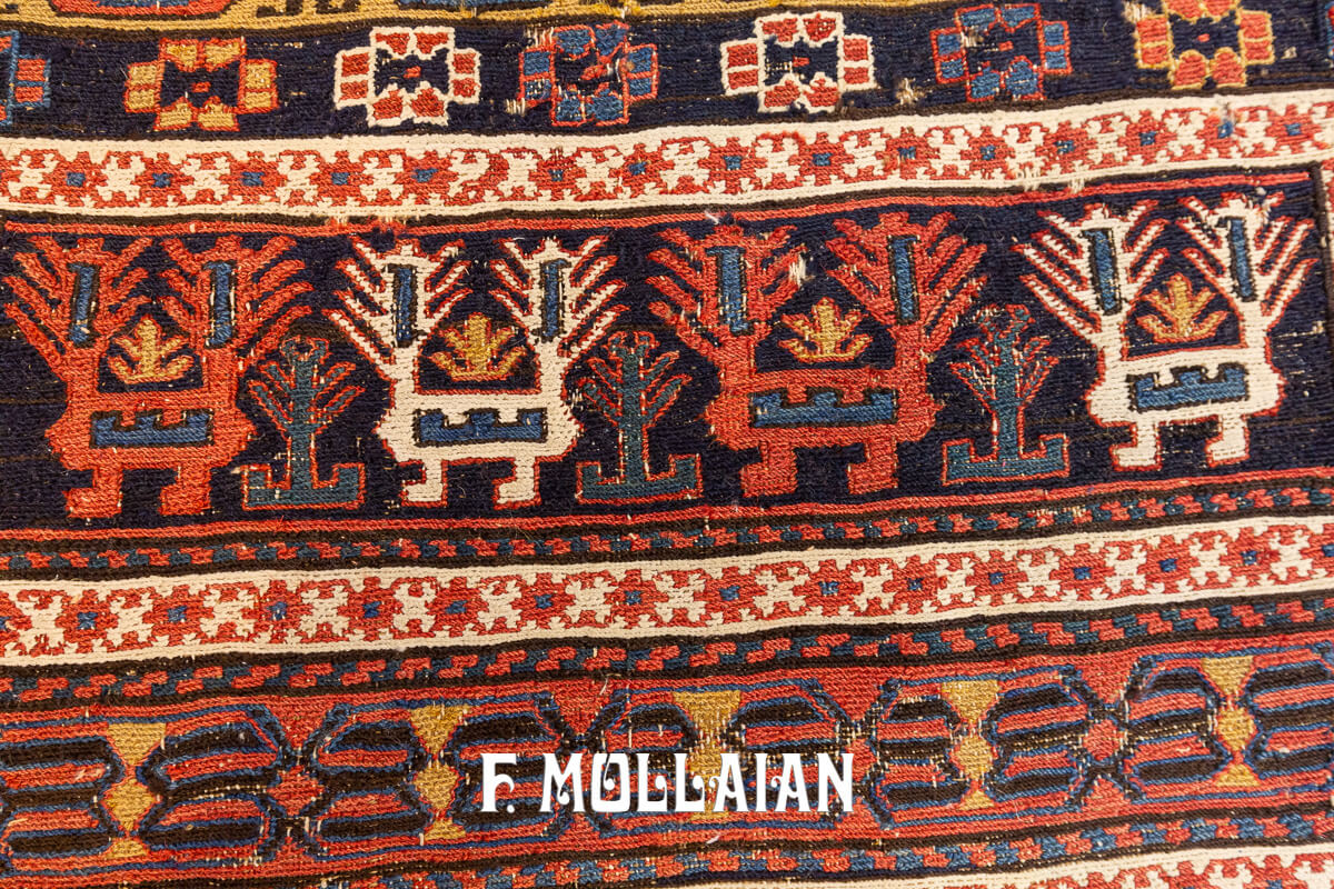 Antique Kilim Rug Sumak Shahsavan n°:972919